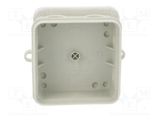OBO Bettermann OBO A 8 5 Caja de derivación con regleta de bornes 75x75x36 PE lgr 2000024