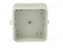 OBO Bettermann OBO A 8 5 Caja de derivación con regleta de bornes 75x75x36 PE lgr 2000024