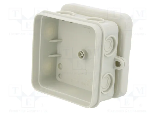 OBO Bettermann OBO A 8 5 Caja de derivación con regleta de bornes 75x75x36 PE lgr 2000024