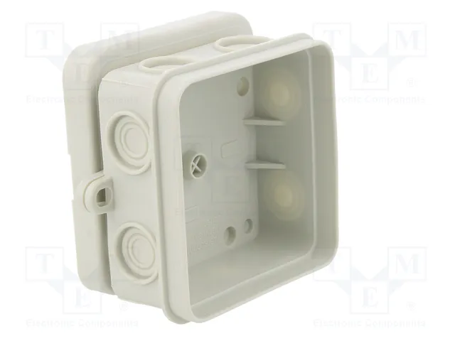 OBO Bettermann OBO A 8 5 Caja de derivación con regleta de bornes 75x75x36 PE lgr 2000024