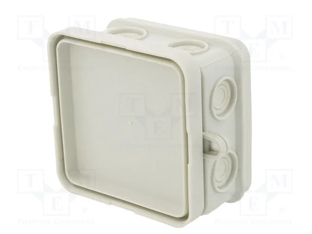 OBO Bettermann OBO A 8 5 Caja de derivación con regleta de bornes 75x75x36 PE lgr 2000024
