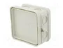 OBO Bettermann OBO A 8 5 Caja de derivación con regleta de bornes 75x75x36 PE lgr 2000024