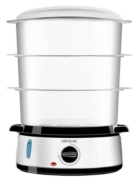 Cecotec Vapovita 3000 Inox Vaporera Eléctrica 800 W Cecotec Vapovita 3000 Inox Vaporera Eléctrica 800 W