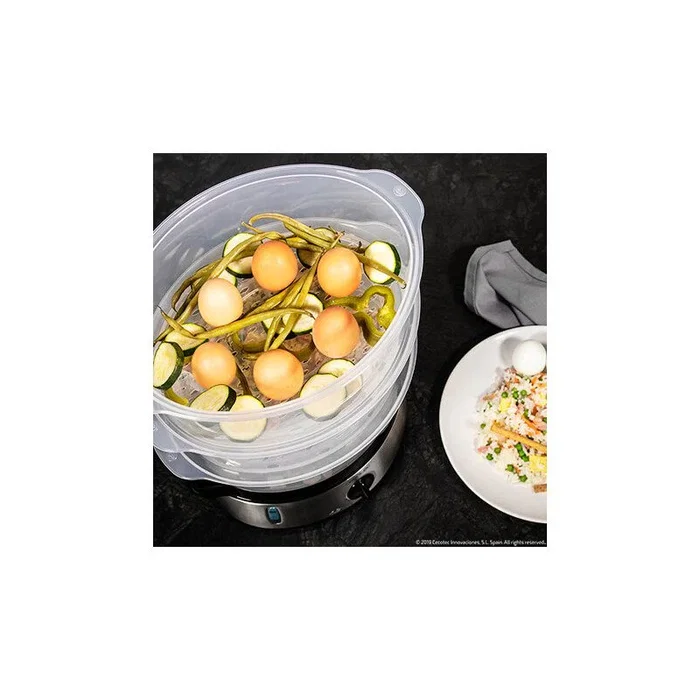 Cecotec Vapovita 3000 Inox Vaporera Eléctrica 800 W Cecotec Vapovita 3000 Inox Vaporera Eléctrica 800 W