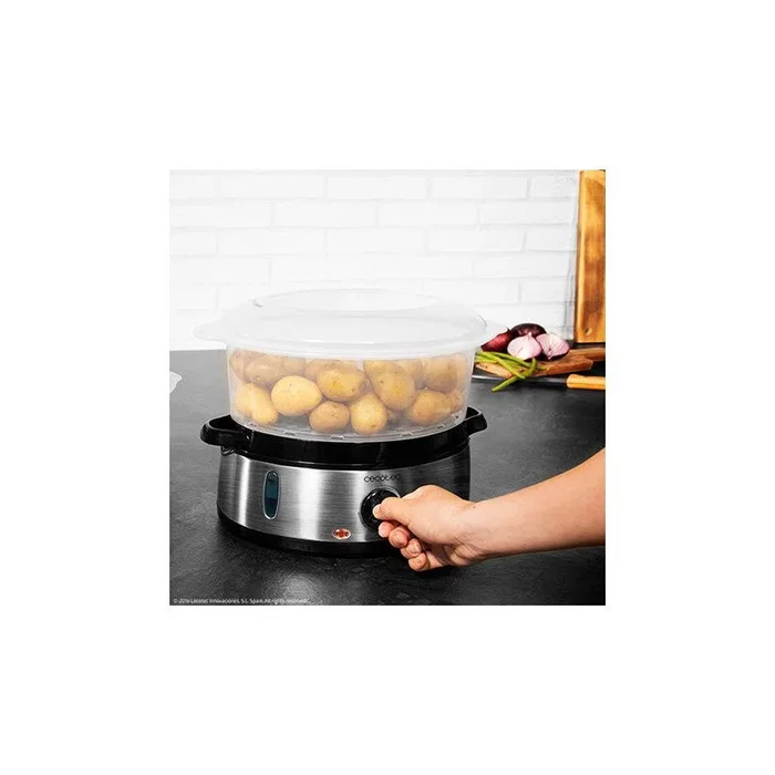 Cecotec Vapovita 3000 Inox Vaporera Eléctrica 800 W Cecotec Vapovita 3000 Inox Vaporera Eléctrica 800 W
