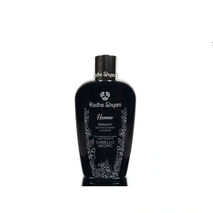 RADHE SHYAM Bálsamo Acondicionador Henna Color Negro 250ml