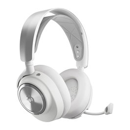 SteelSeries Arctis Nova Pro Wireless Plata y Blanco