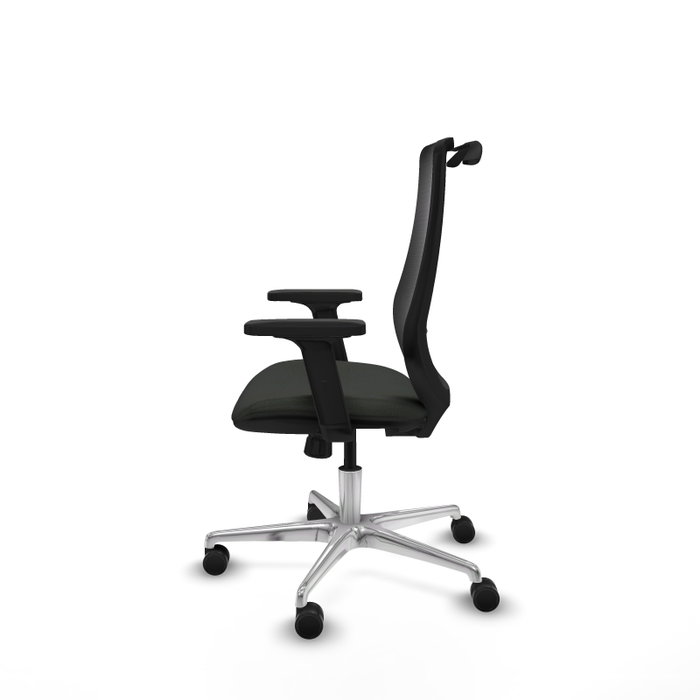 PIQUERAS Y CRESPO Silla de oficina Mardos con mecanismo Sincro, color Negro PIQUERAS Y CRESPO Silla de oficina Mardos con mecanismo Sincro, color Negro