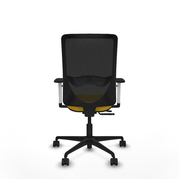 PIQUERAS Y CRESPO Silla de oficina Zulema con mecanismo Sincro/Traslack Amarillo y Negro PIQUERAS Y CRESPO Silla de oficina Zulema con mecanismo Sincro/Traslack Amarillo y Negro
