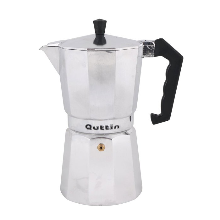 Cafetera Italiana Quttin 9 Tazas (6 Unidades) Cafetera Italiana Quttin 9 Tazas (6 Unidades)