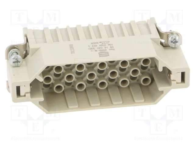 HARTING Han® DD Conector Macho 40 Pines
