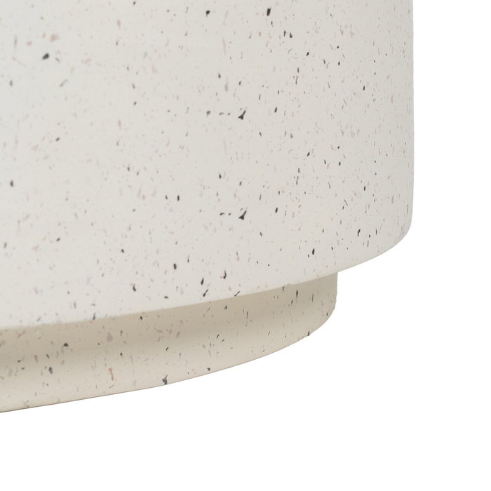 Mesa Centro Blanco Fibra de Magnesio 90 X 90 X 40 cm