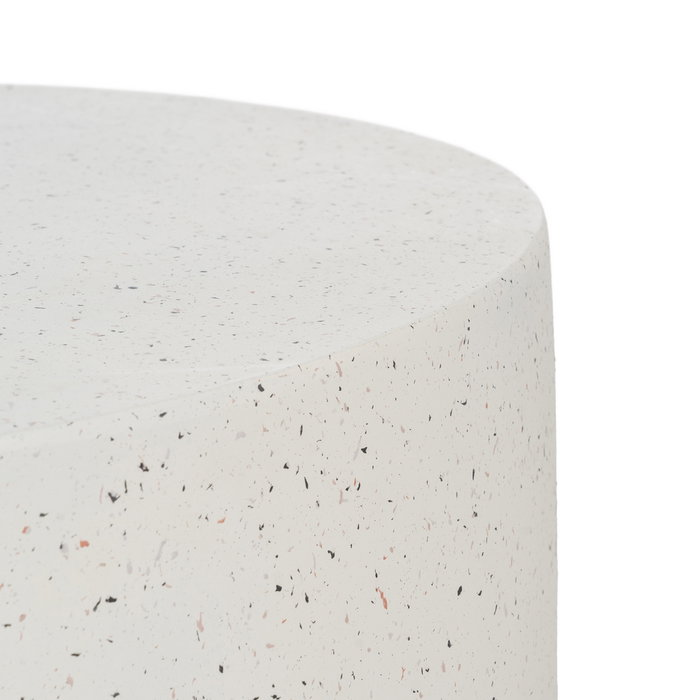 Mesa Centro Blanco Fibra de Magnesio 90 X 90 X 40 cm