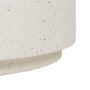 Ixia Mesa de centro blanca de fibra de magnesio 90 x 90 x 40 cm