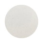 Ixia Mesa de centro blanca de fibra de magnesio 90 x 90 x 40 cm