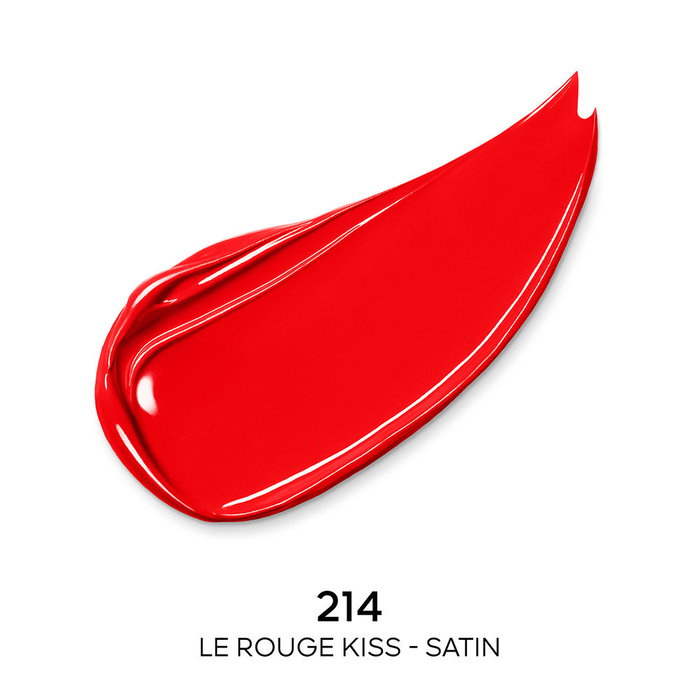 Guerlain Rouge G Barra de Labios Recargable Tratamiento Larga Duración - #214, 3.5 g