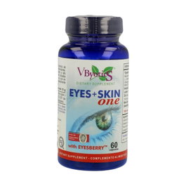 Vbyotics Eyes+Skin with Eyesberry 60 Cápsulas - Complemento Antioxidante para Visión