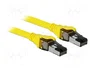 DeLOCK Cable Ethernet Cat 8.1 S/FTP 2 m Amarillo
