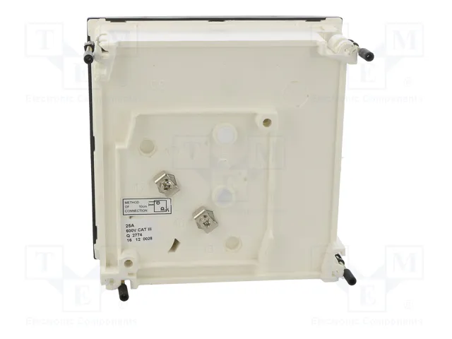 LUMEL EA12N Amperímetro para panel True RMS 0-25A AC