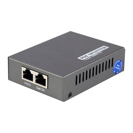 LevelOne Splitter POS-3000 1x Gigabit PoE Plus, IEEE 802.3af/at, 10/100/1000Base-T, Voltaje de Salida Ajustable 5/12/18V, 25W