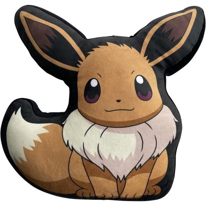 Pokemon Cojín 3D Premium Eevee de Microfibra 40 cm