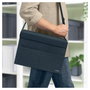 Leitz Bolsa de Trabajo para Hot Desking en Tela Gris con Tapa
