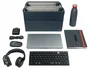 LEITZ Bolsa de tela para Hot Desking con tapa Gris