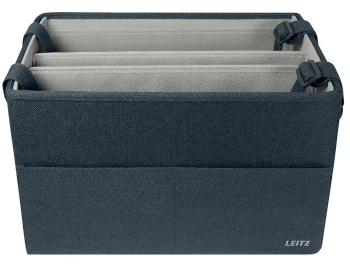 LEITZ Bolsa de tela para Hot Desking con tapa Gris