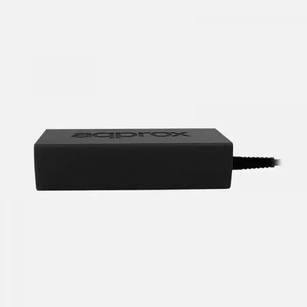 Approx APPUA90BRV5 Cargador Universal para Portátil 90W Automático, Incluye 13 Adaptadores, Compatible con la Mayoría de Marcas