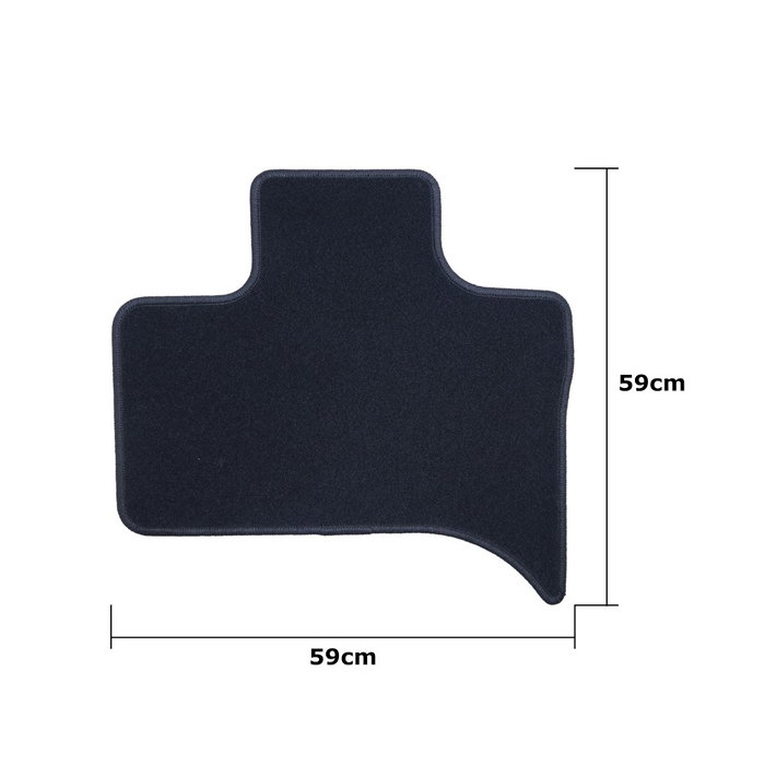 OCC Design Alfombrillas Coche 5 Piezas para BMW E53 X5 1999-2007 con Ribete Verde, Ajuste Especifico, Reverso Antideslizante, Ref. OCCBW0010GR