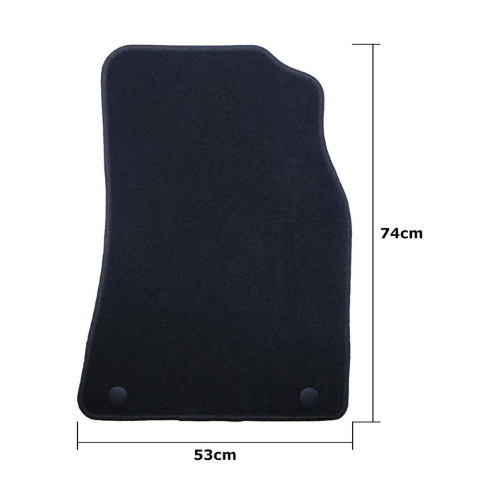 OCC Design Alfombrillas Coche 5 Piezas para BMW E53 X5 1999-2007 con Ribete Verde, Ajuste Especifico, Reverso Antideslizante, Ref. OCCBW0010GR