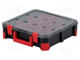 KISTENBERG TITAN 40 Contenedor Colectivo Negro con Tapa Transparente