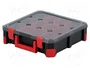 KISTENBERG TITAN 40 Contenedor Colectivo Negro con Tapa Transparente