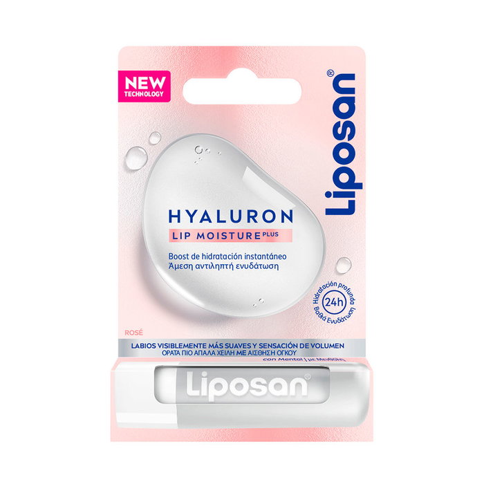 Liposan Bálsamo Labial Hyaluron Hidratación y Volumen con Ácido Hialurónico 5,2 ml
