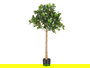 Ibergarden Planta Árbol Artificial, 110 cm de Alto, en Maceta, Verde con Tronco Marrón, 120 Hojas (Set de 4)