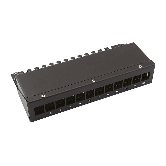 VALUE Keystone-Modulträger 12-Port negro VALUE Keystone-Modulträger 12-Port negro