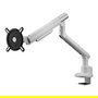 One for All DM 7120 Soporte Brazo para Monitor, Montaje Techo/Pinza, Pantalla 13" a 35" (9kg), Blanco