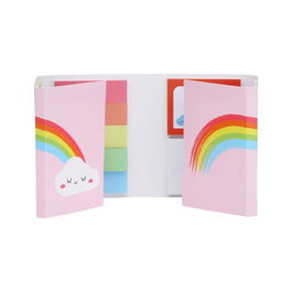 CMP General Juego de 15 Bloc Notas Autoadhesivas 10 de 55x42 mm y 5 Marcadores de 55x17 mm