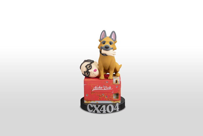 Fallout Figura Vinyl CX404 & Wilzig (Head) Stylized 20 cm
