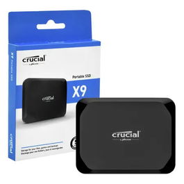 Crucial X9 SSD Externo 1 TB USB-C 3.2 Gen 2, 1050 MB/s, Resistente a Golpes, Negro