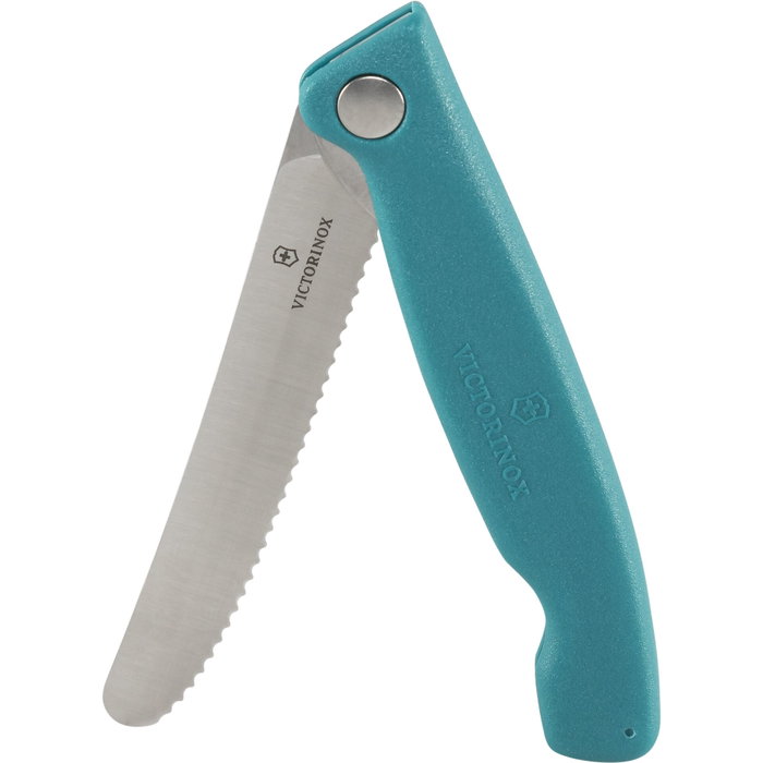 Victorinox Swiss Classic Cuchillo de Pelar Plegable Verde con Hoja Serrada Detectable de 11 cm, Acero Inoxidable Victorinox Swiss Classic Cuchillo de Pelar Plegable Verde con Hoja Serrada Detectable de 11 cm, Acero Inoxidable