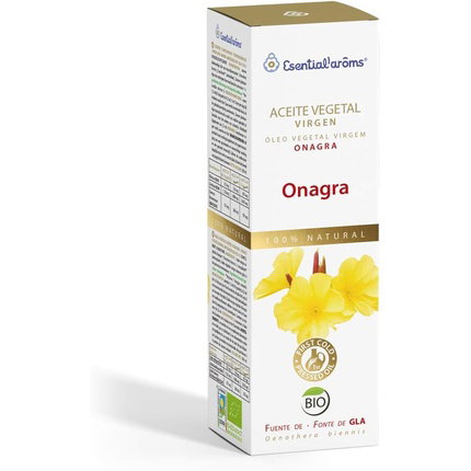 ESENTIAL AROMS Aceite Vegetal BIO de Onagra 100 ml