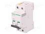 SCHNEIDER ELECTRIC ACTI9 iC60H Interruptor Magnetotérmico 2 Polos 1A Característica C
