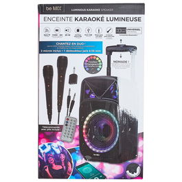 Party Time Altavoz Con 2 Micros Karaoke 20W Party Time