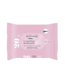 Byphasse Toallitas limpiadoras para la cara, 20 pzs
