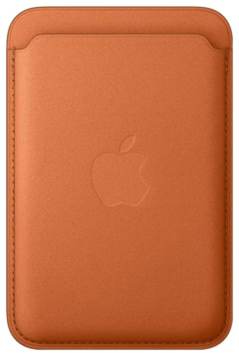 Apple Cartera de tejido fino con MagSafe Naranja zorro