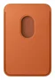 Apple MGH64ZM/A - Funda/Cartera FineWoven con MagSafe para iPhone, Microtwill, Color Naranja, Compatibilidad Total (iPhone 12-17)