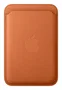Apple MGH64ZM/A - Funda/Cartera FineWoven con MagSafe para iPhone, Microtwill, Color Naranja, Compatibilidad Total (iPhone 12-17)