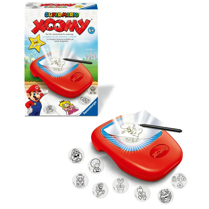 Ravensburger Xoomy Super Mario 12028006 - Pasatiempo Creativo de Dibujo para Niños a Partir de 6 Años