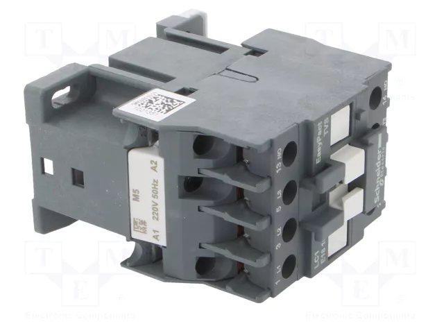 SCHNEIDER ELECTRIC Contactor Easy TeSys LC1E1810M5 18A 220VAC